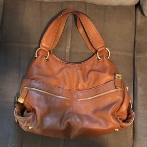 Michael Kors leather bag (chestnut)